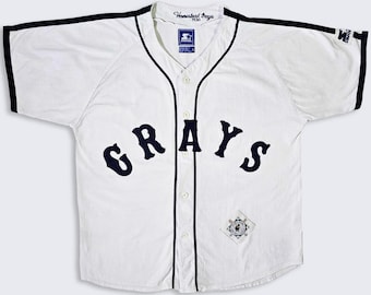 Homestead Grays Vintage 90s Starter Negro League Baseball Jersey