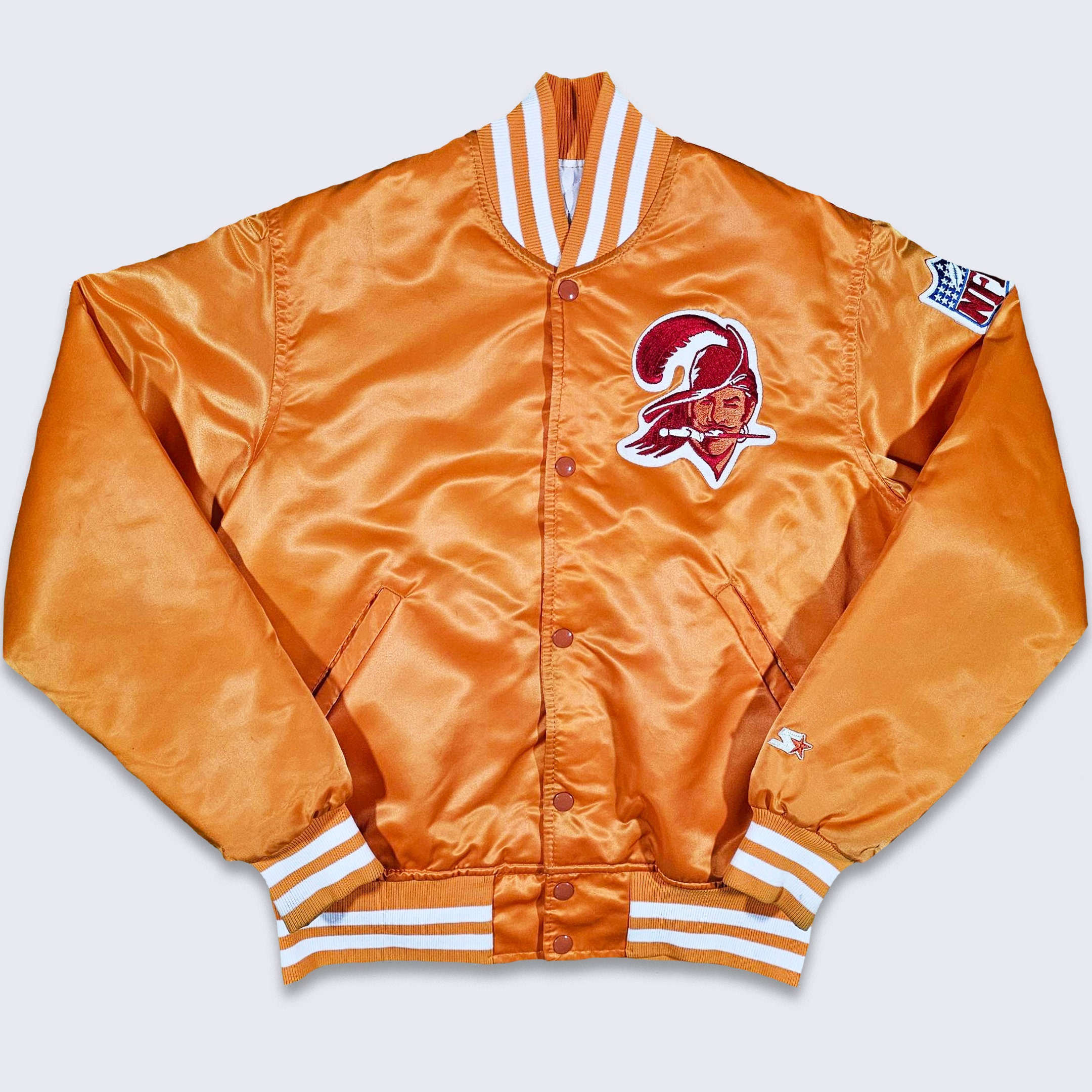 Wilsons Leather | Home Game Varsity Jacket | Tampa Bay Bucaneers | Small | Starter