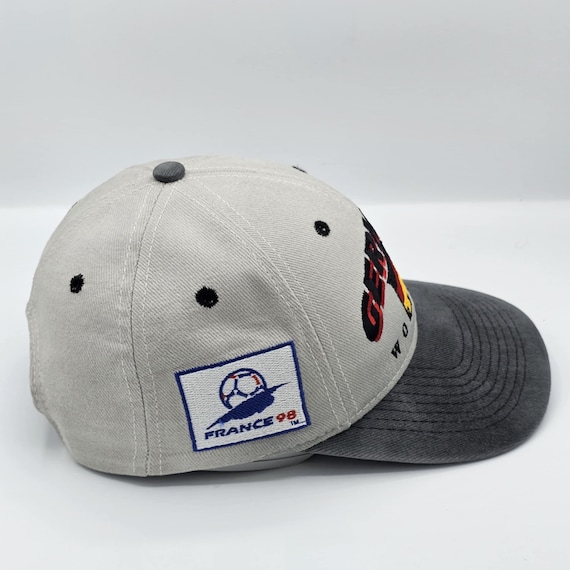Germany Soccer Vintage 90s World Cup 98 Snapback Hat - France