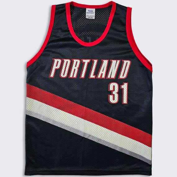 Portland Trail Blazers Vintage Y2K Sebastian Telfair Basketball Jersey - Park Antony Pro Sport - Men's Size : Small ( S ) - FREE SHIPPING