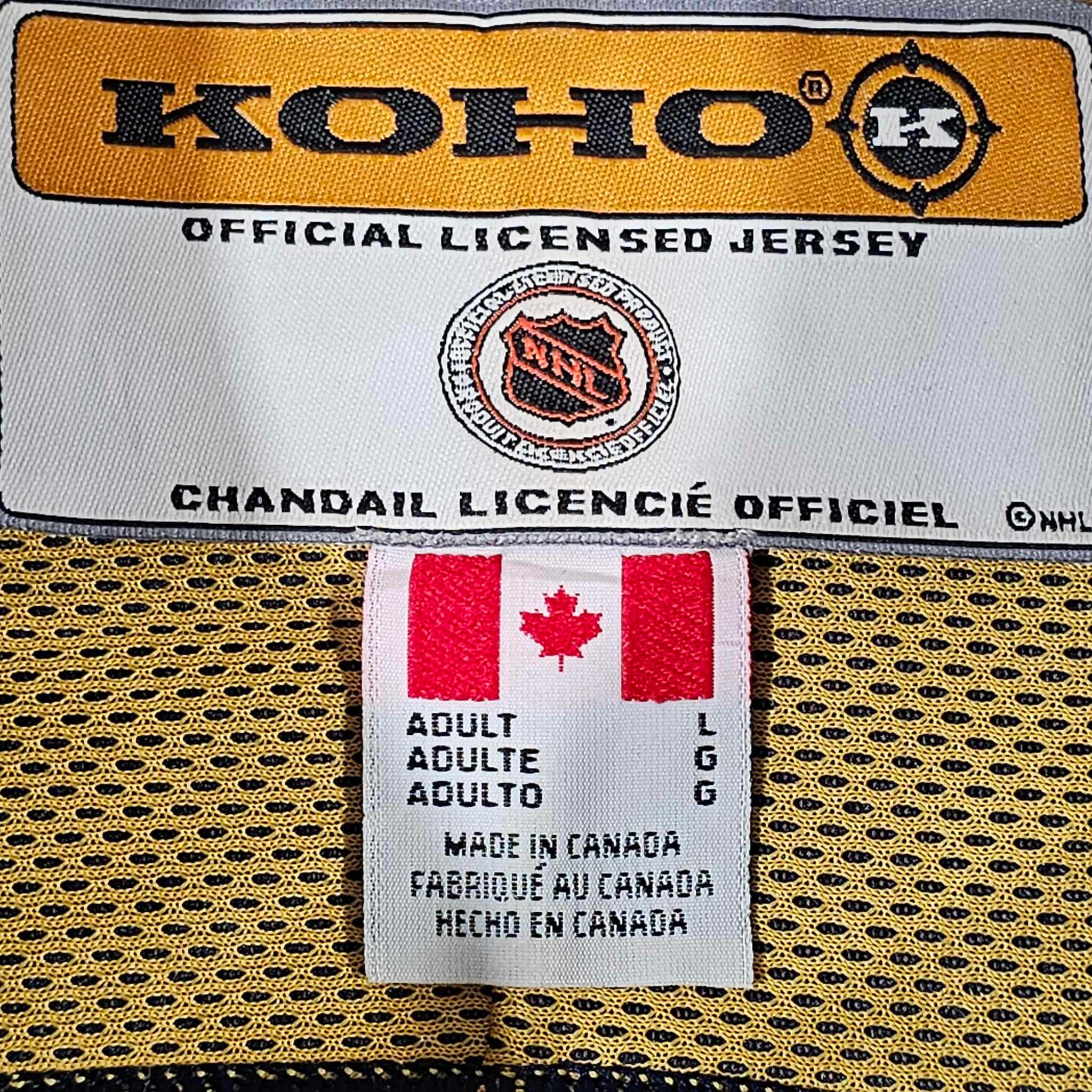NASHVILLE PREDATORS ALTERNATE Third Mustard Cat Koho Hockey Jersey Size  Medium $183.96 - PicClick