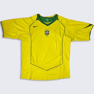 Brazil Brasil Vintage Nike Total 90 Soccer Jersey - Made in