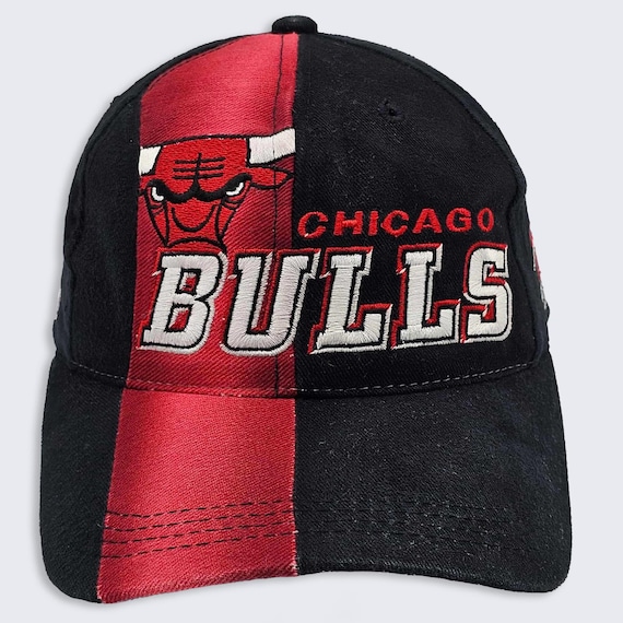 Chicago Bulls Vintage 90s Sports Specialties Draft Snapback Hat - NBA Basketball 1997 Baseball Cap - One Size Fits All - FREE SHIPPING
