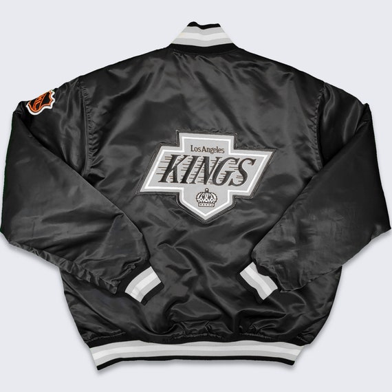 90'S STARTER ロサンゼルス・キングスPADDED JACKET 90's STARTER x LOS ANGELES KINGS Size L Vintage NHL Padded
