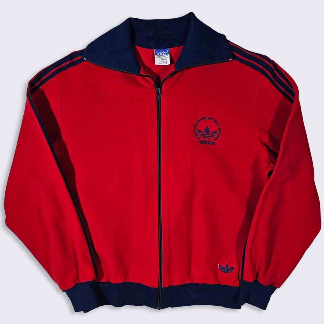ジャケット・アウター vintage adidas total handling jacket cs Adidas Originals Shoebox Reversible Track Sweat Jacket Men's
