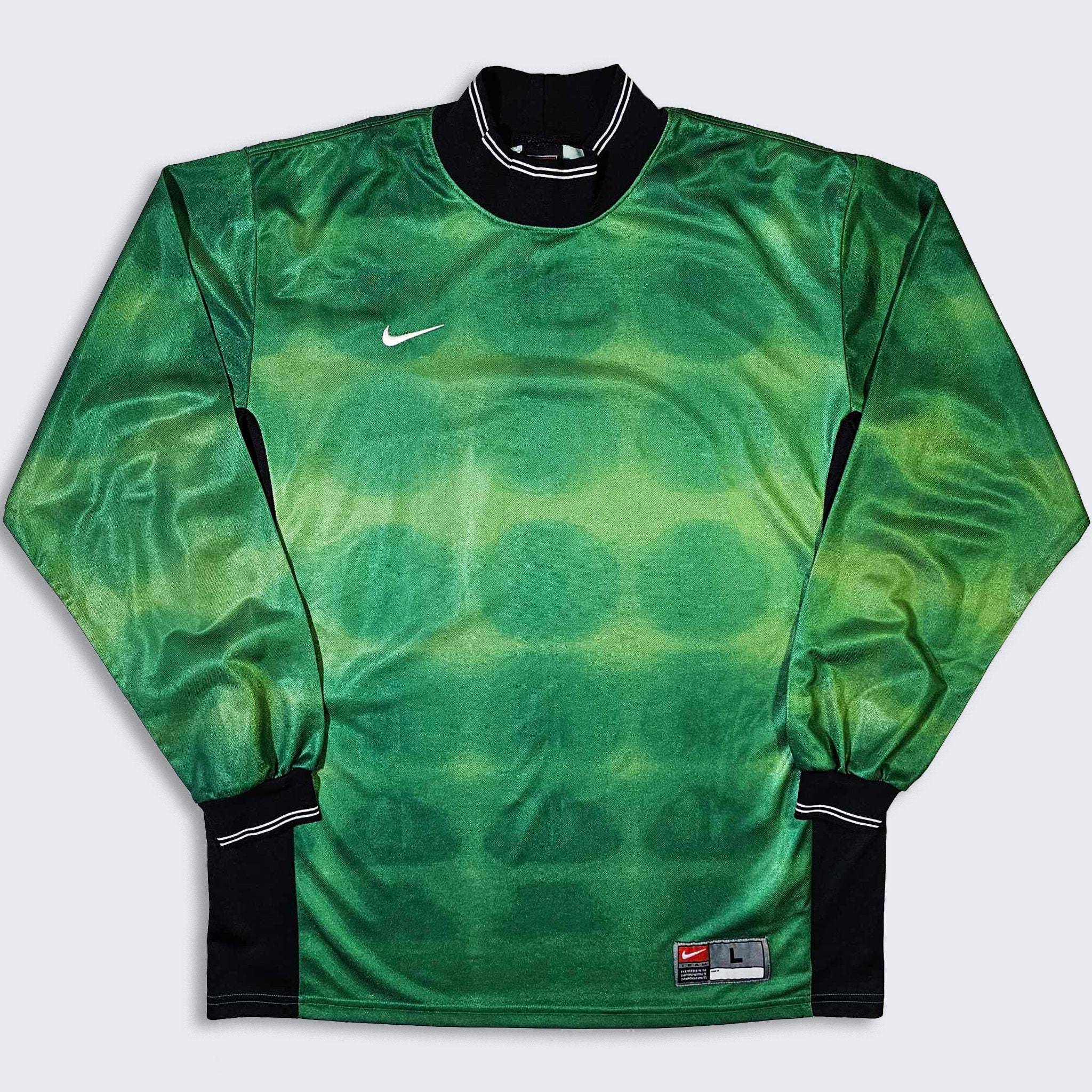 90s y2k Lサイズ 00s nike game shirt ナイキ サッカー ゲーム