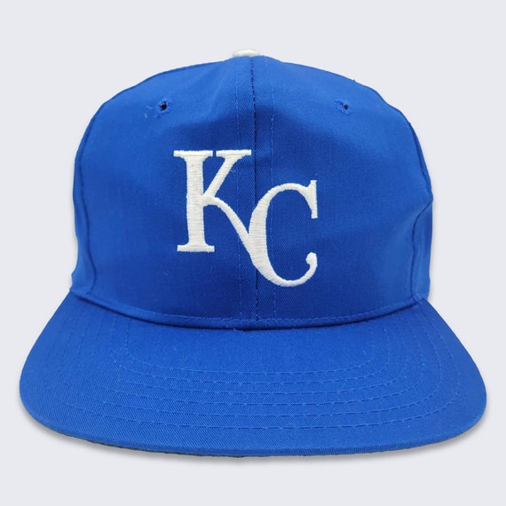 Kansas City Royals Vintage 90s Top of the World Snapback Hat - Blue Baseball Style Cap - MLB Licensed Product - One Size - FREE SHIPPING