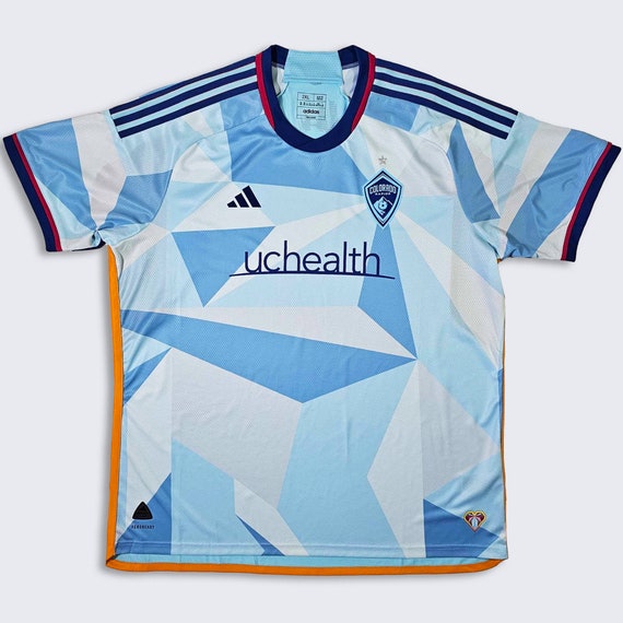 Colorado Rapids NWT Authentic Adidas MLS Soccer Jersey - Multicolor - Deadstock - New with Tags - Men's Size : XXL / 2XL - Free Shipping