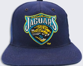 Jacksonville Jaguars Vintage 90s Sports Specialties Plain Logo Snapback Hat - Wool Blend - NFL Pro Line - One Size Fits All - Free Shipping