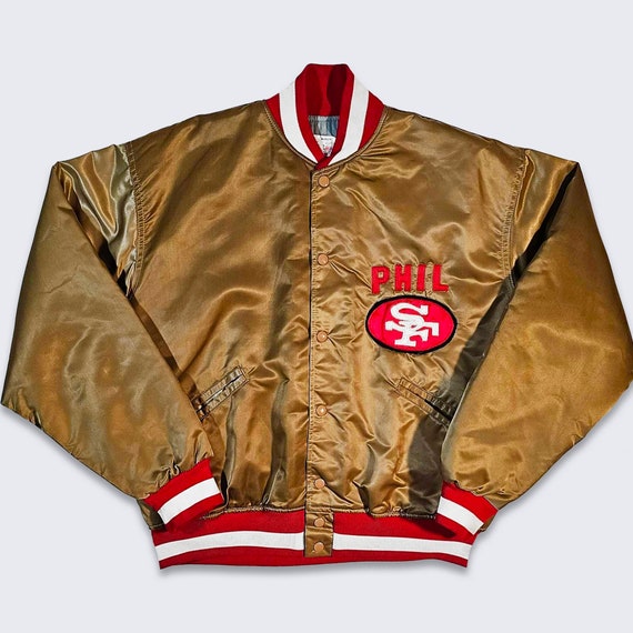 San Francisco 49ers Gold Varsity Jacket
