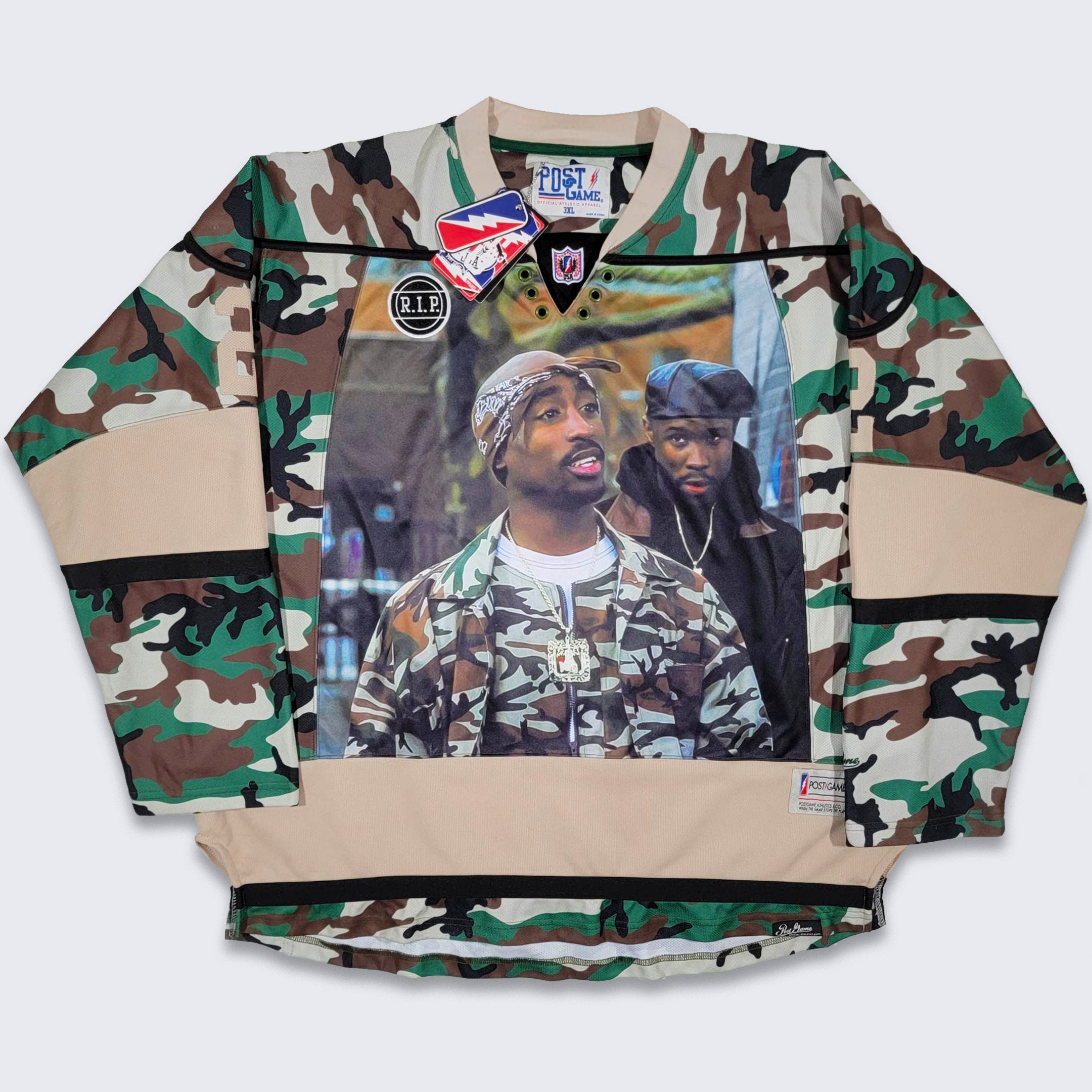 tupac camo jacket
