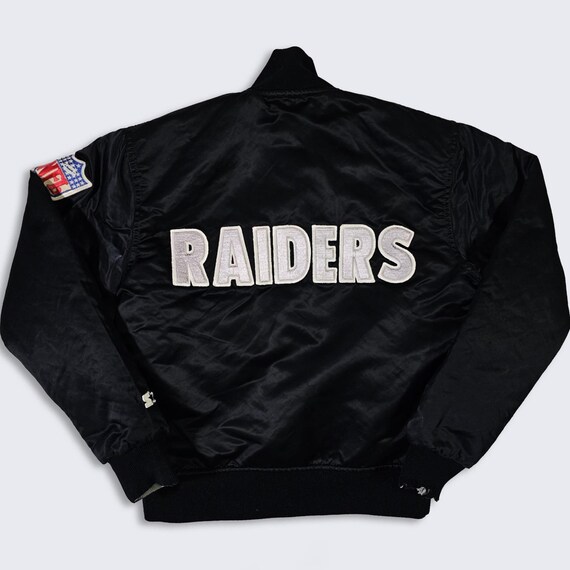 Los Angeles Raiders Vintage 80s Starter Reversible Satin