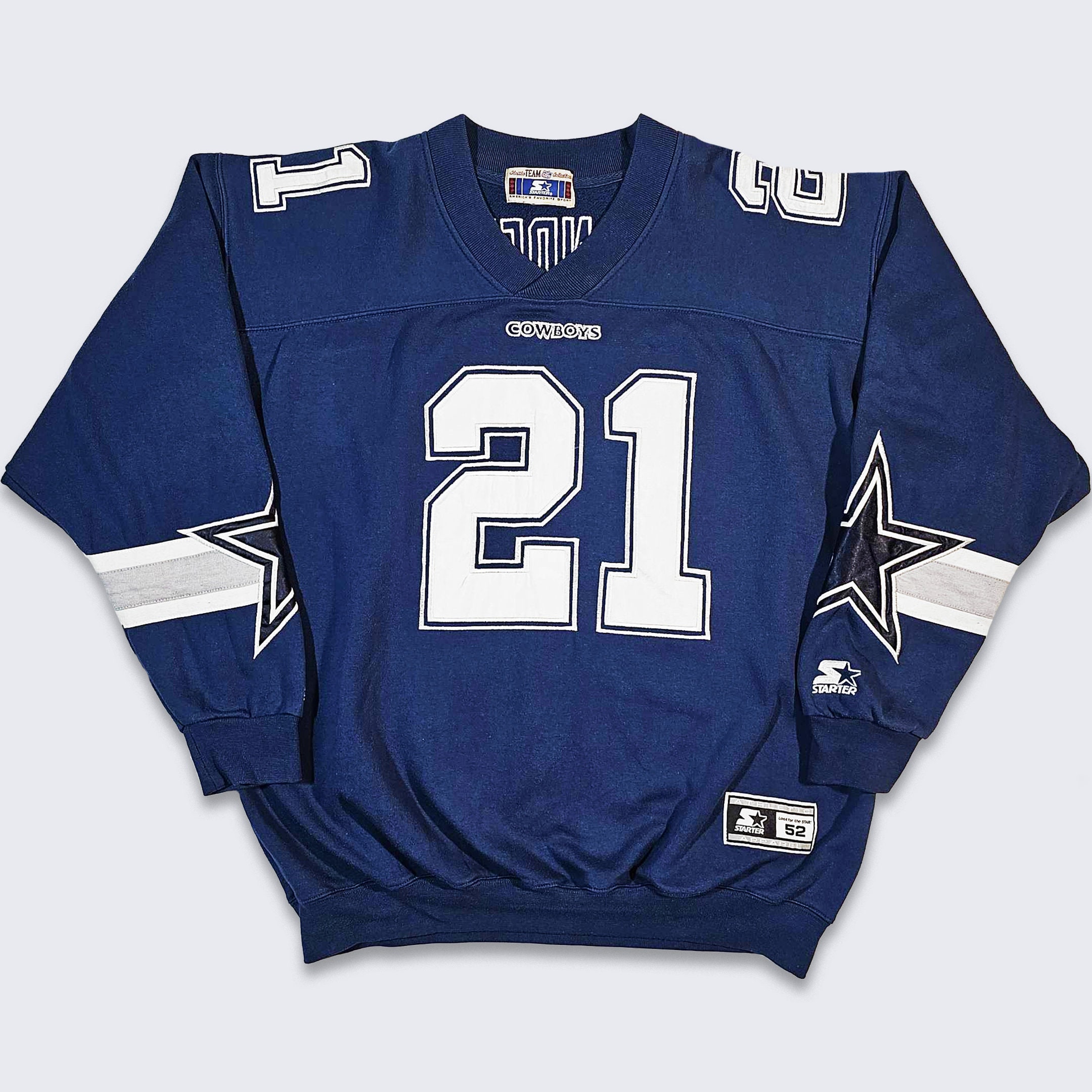 Deion Sanders Dallas Cowboys NFL Starter Jersey Size 46 Vintage