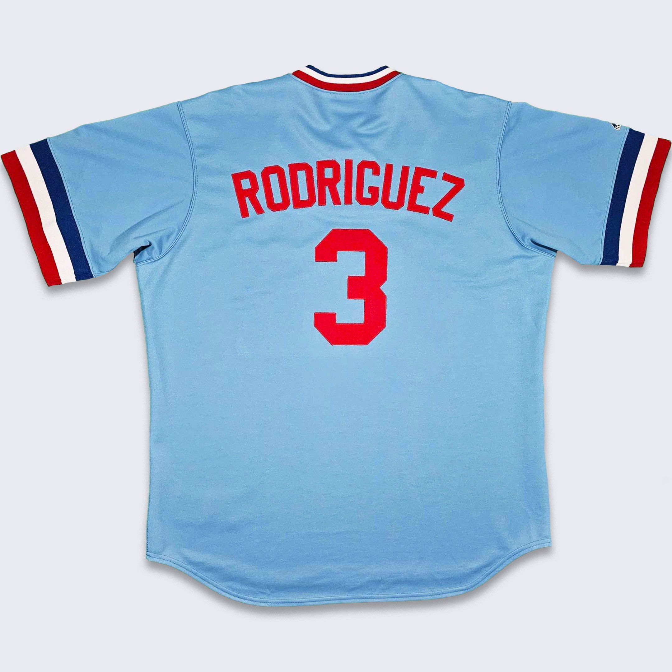 rodriguez game worn jersey
