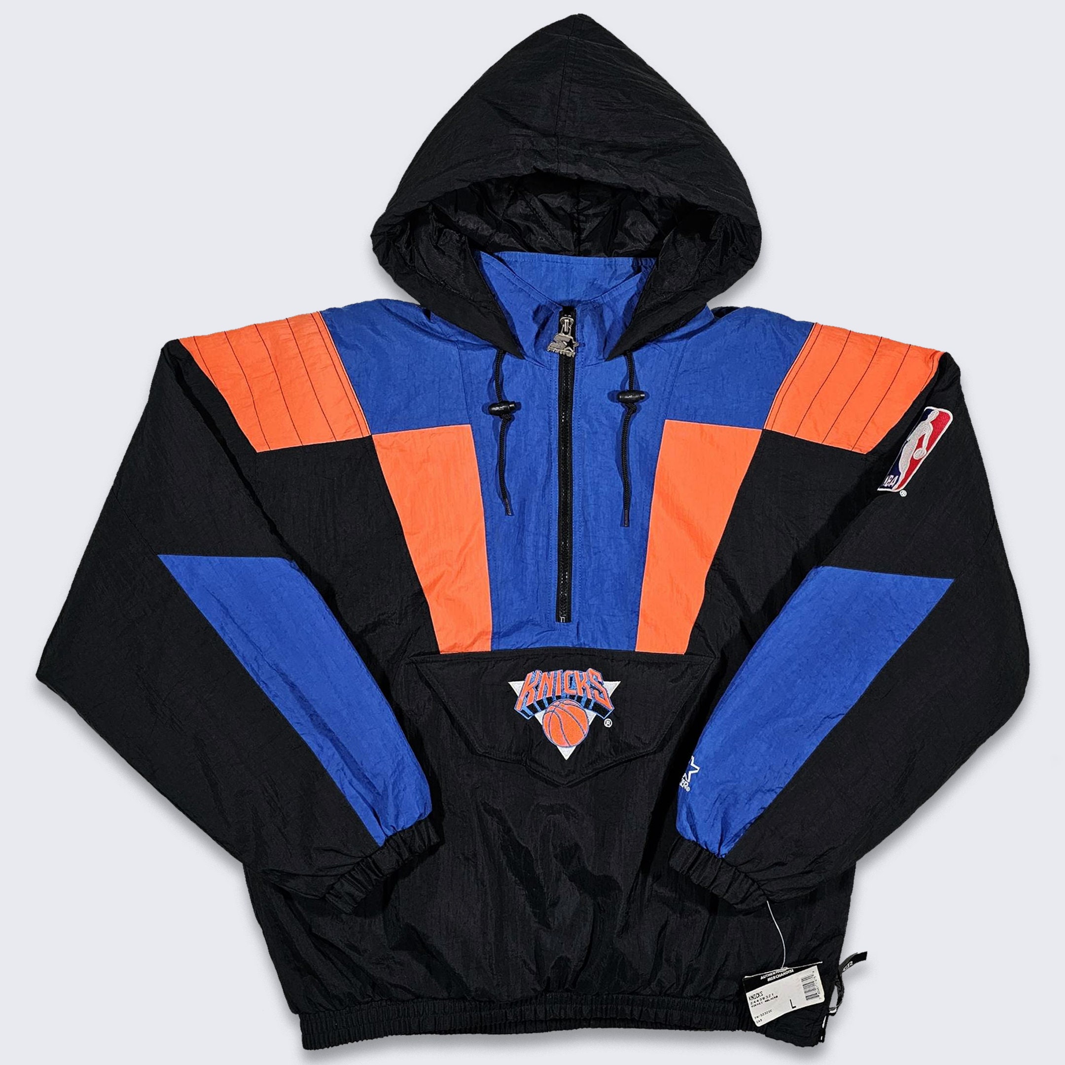 New York Knicks Starter Jackets , Knicks Pullover Starter Jacket