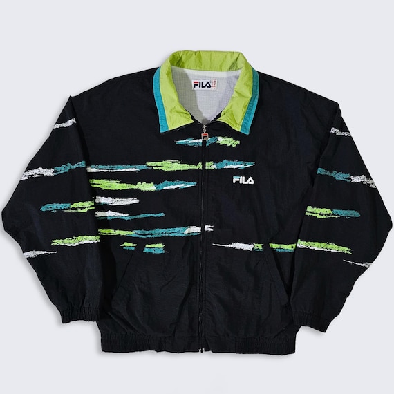 Fila Vintage 90s Windbreaker Track Jacket