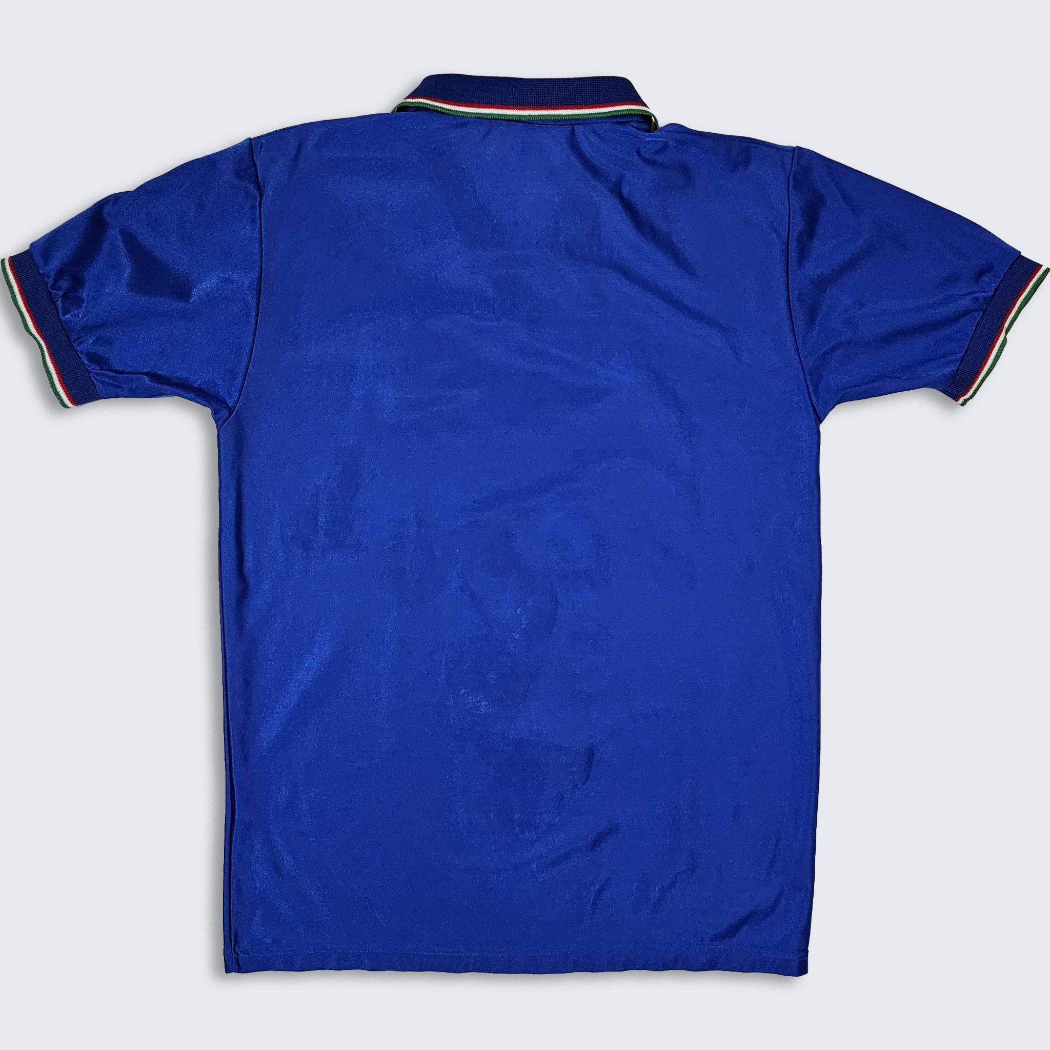 Italy Vintage 90s Diadora Soccer Jersey - Blue Color Italy Vintage 90s Diadora Soccer Jersey - Blue Color