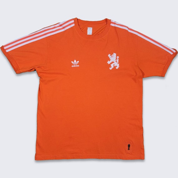 Netherlands Retro Adidas World Soccer Jersey Orange Kit - Etsy