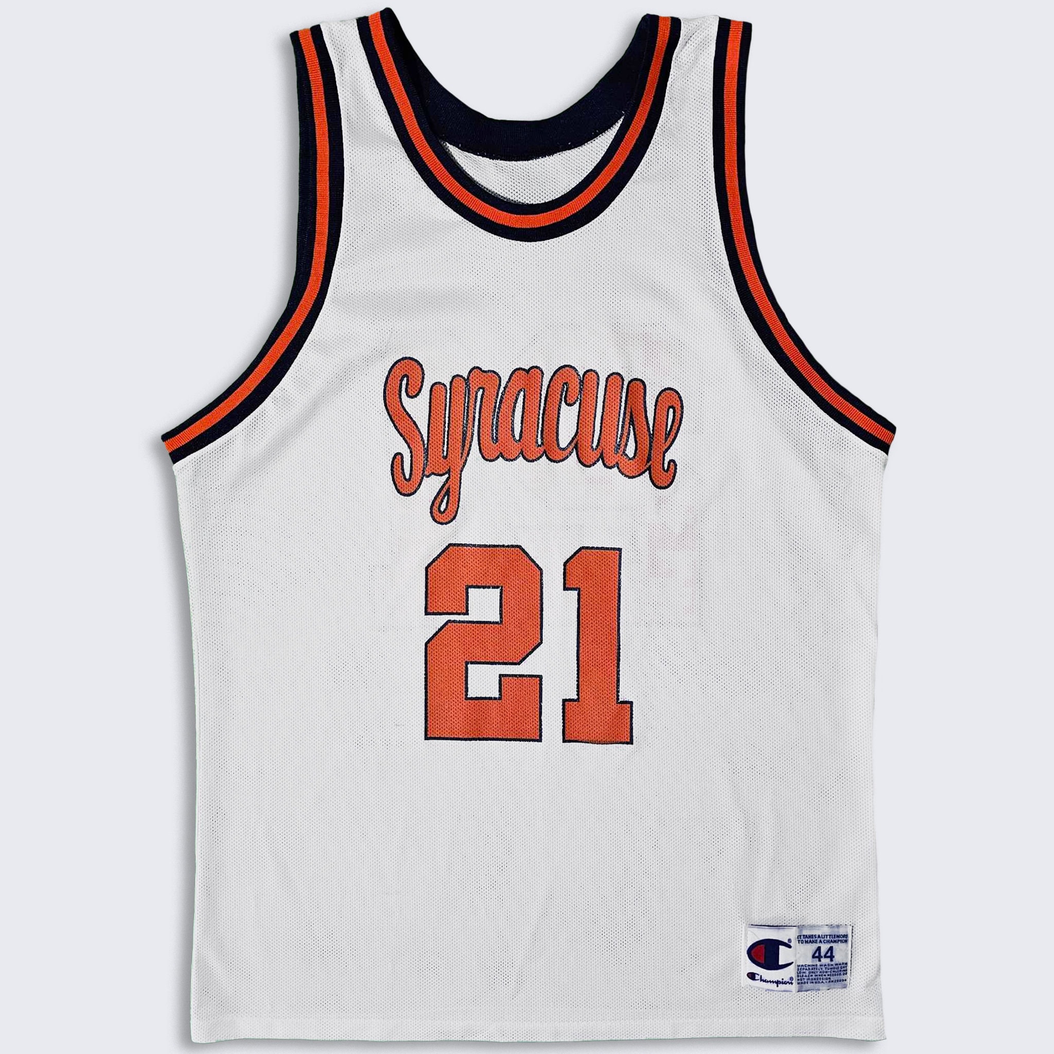 Syracuse Orange Men Vintage 90s Lawrence Moten Champion Basketball 