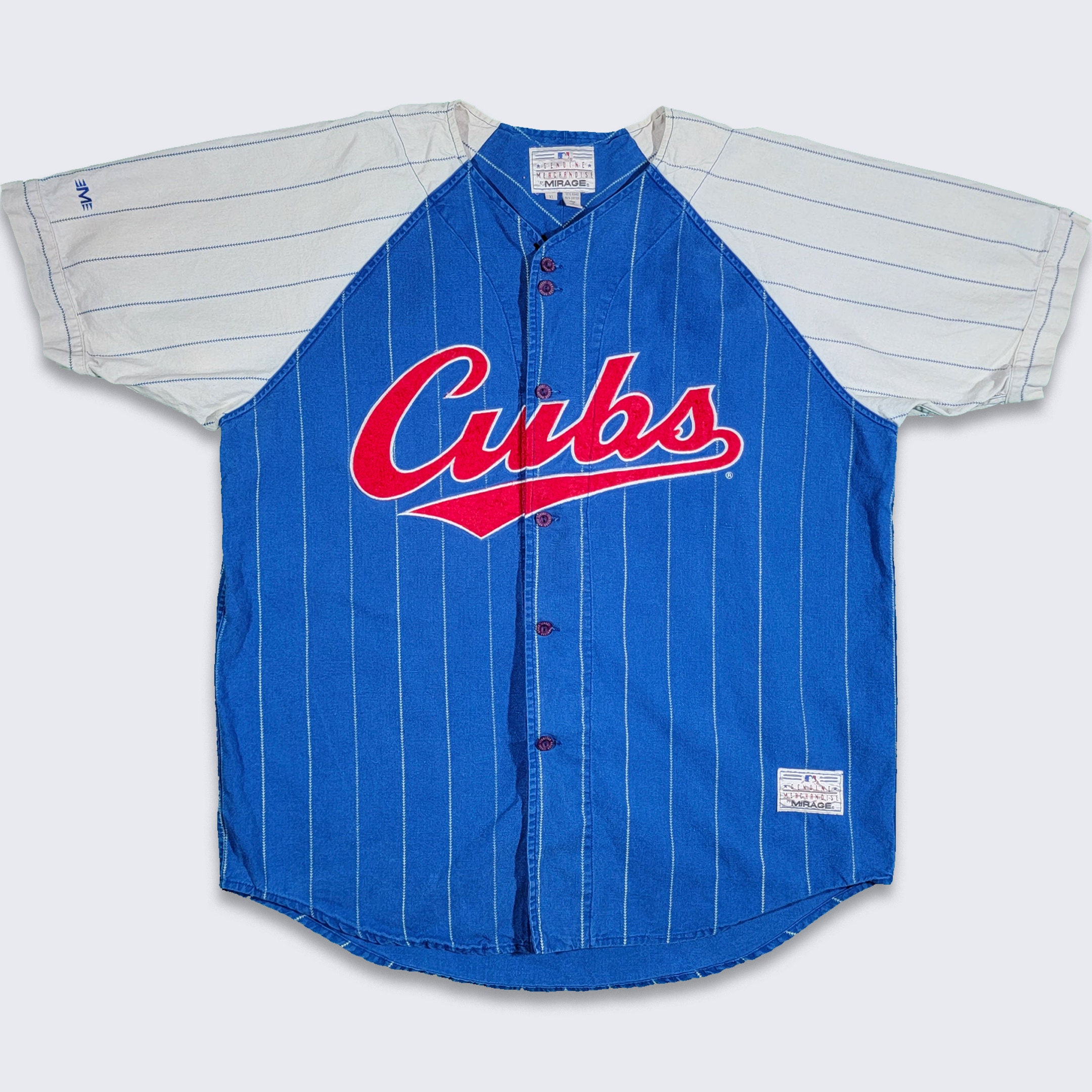Chicago Cubs RETRO COOPERSTOWN Adidas YOUTH Light Blue Jersey Boys