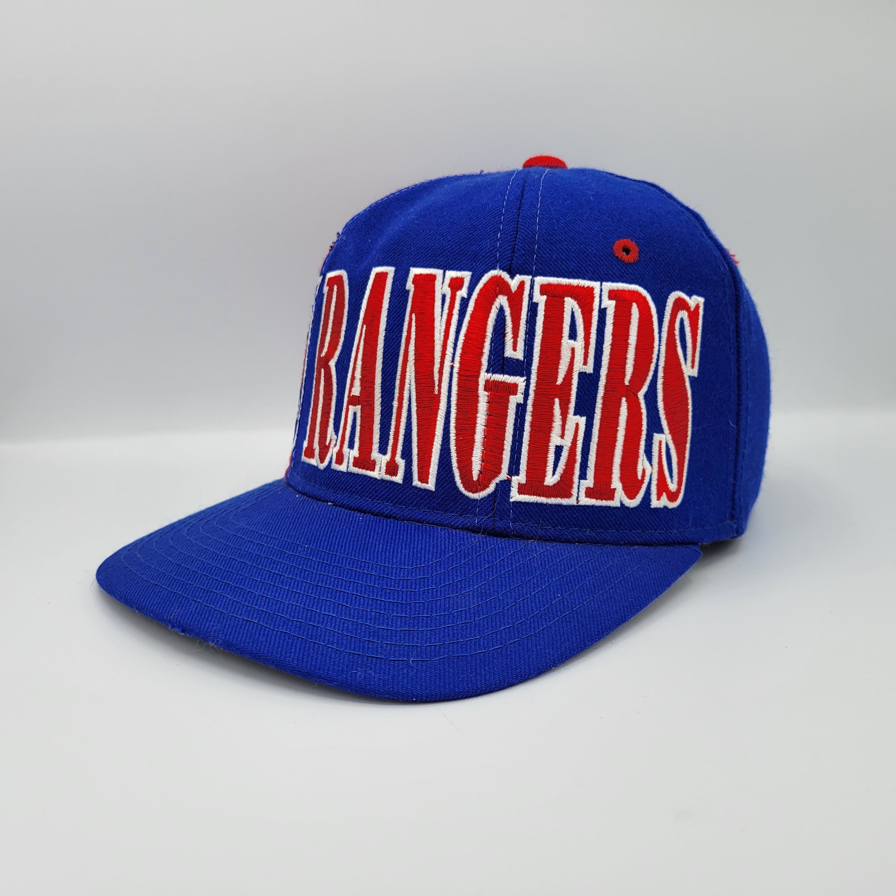 New York Rangers Hat Cap Strap Back Blue NHL Hockey Athletic Adidas