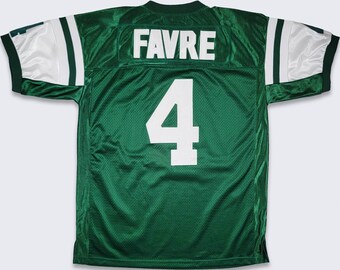 New York Jets Vintage Brett Favre Jeff Hamilton Football