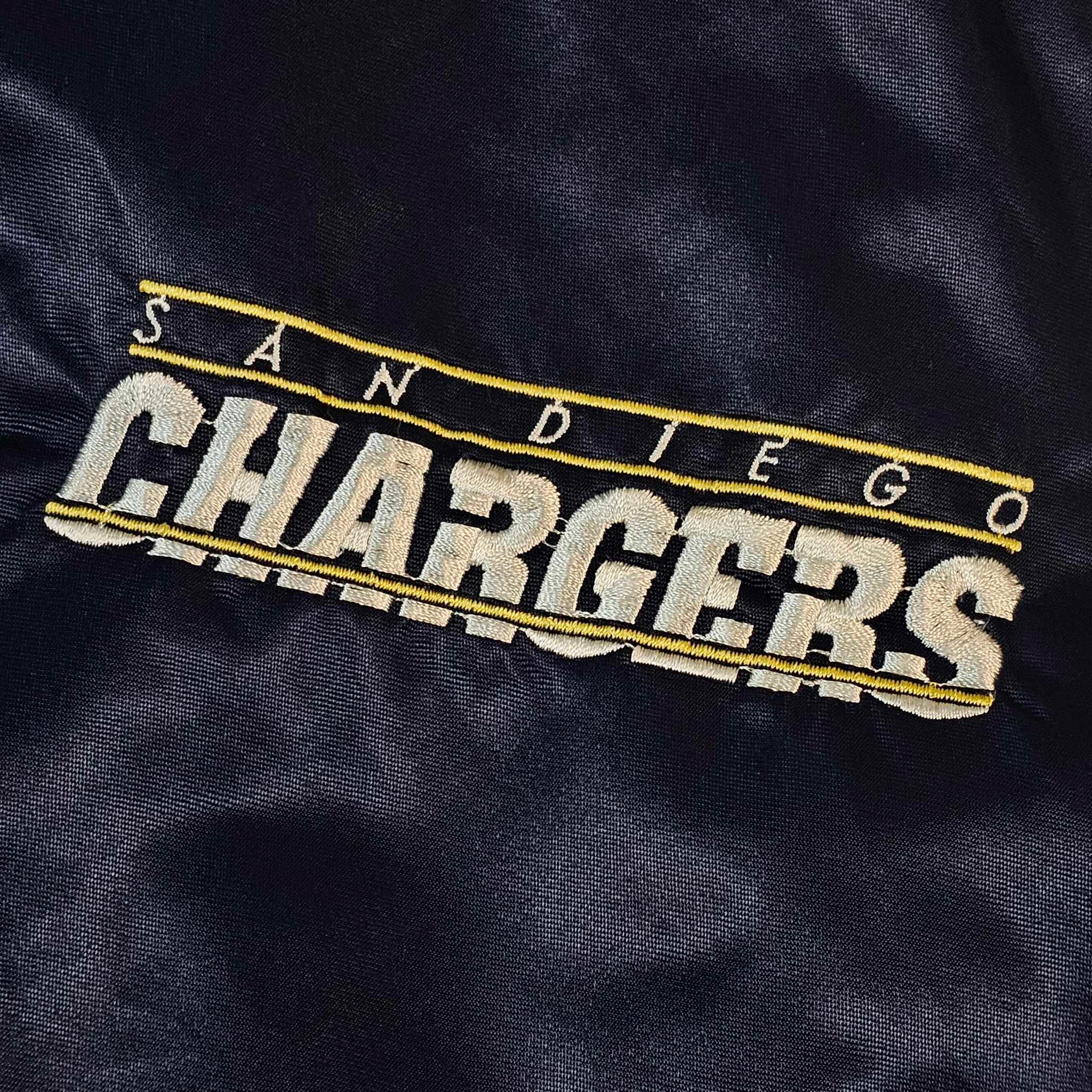 Vintage San Diego Chargers Starter Parka Football Jacket, Size L