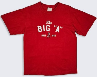 Los Angeles Angels Vintage Y2K Majestic Big "A" T-Shirt