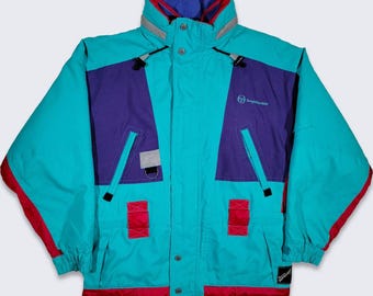 Sergio Tacchini Vintage 90s Ski World Cup Jacket - Etsy