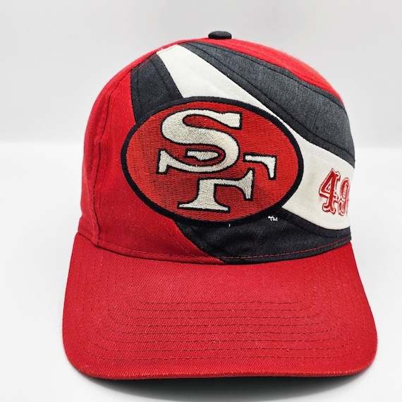 キャップ 49ERS Vintage Snapback Hat San Francisco 49ers Vintage 90s Collison Shockwave Starter