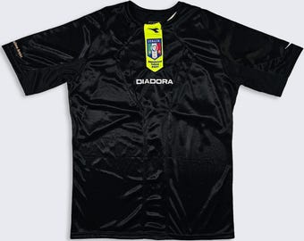 Italy Vintage Referee Issued Diadora Soccer Jersey