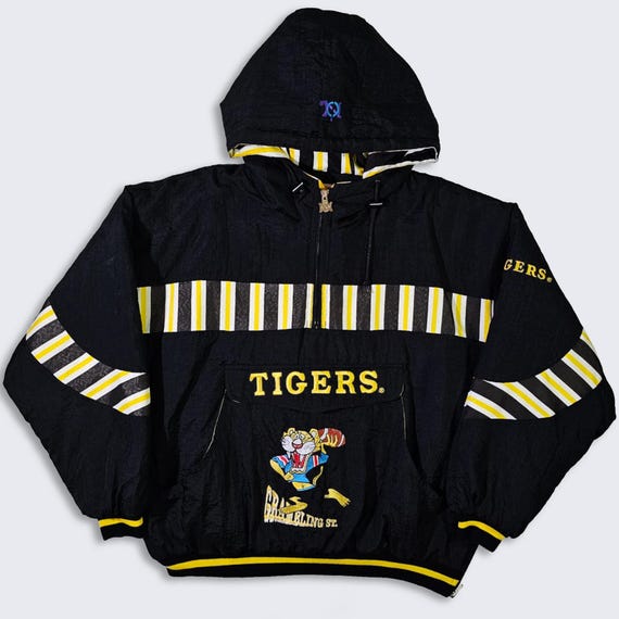 Grambling St Tigers Vintage 90s HBCU Football Starter Style Jacket - Konia Puffer Heavy Weight Coat - Louisiana - Size : XL  - Free Shipping