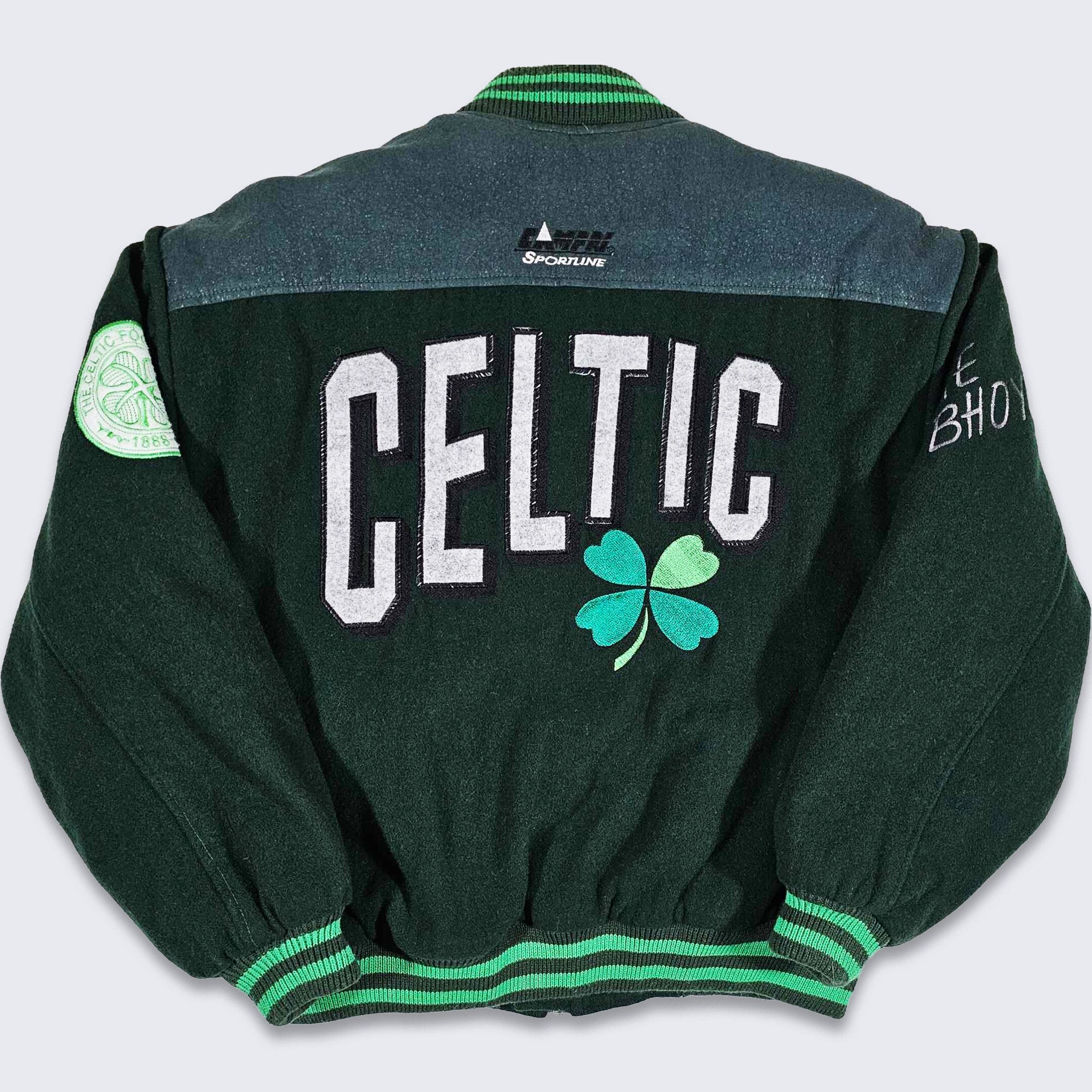 Vintage 90s NBA Basketball Starter Boston Celtics Green Satin Jacket for  Sale in San Antonio, TX - OfferUp