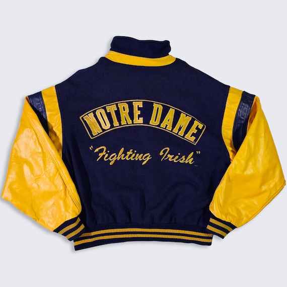 Notre Dame Fighting Irish Vintage 90s Cooper College Varsity Jacket