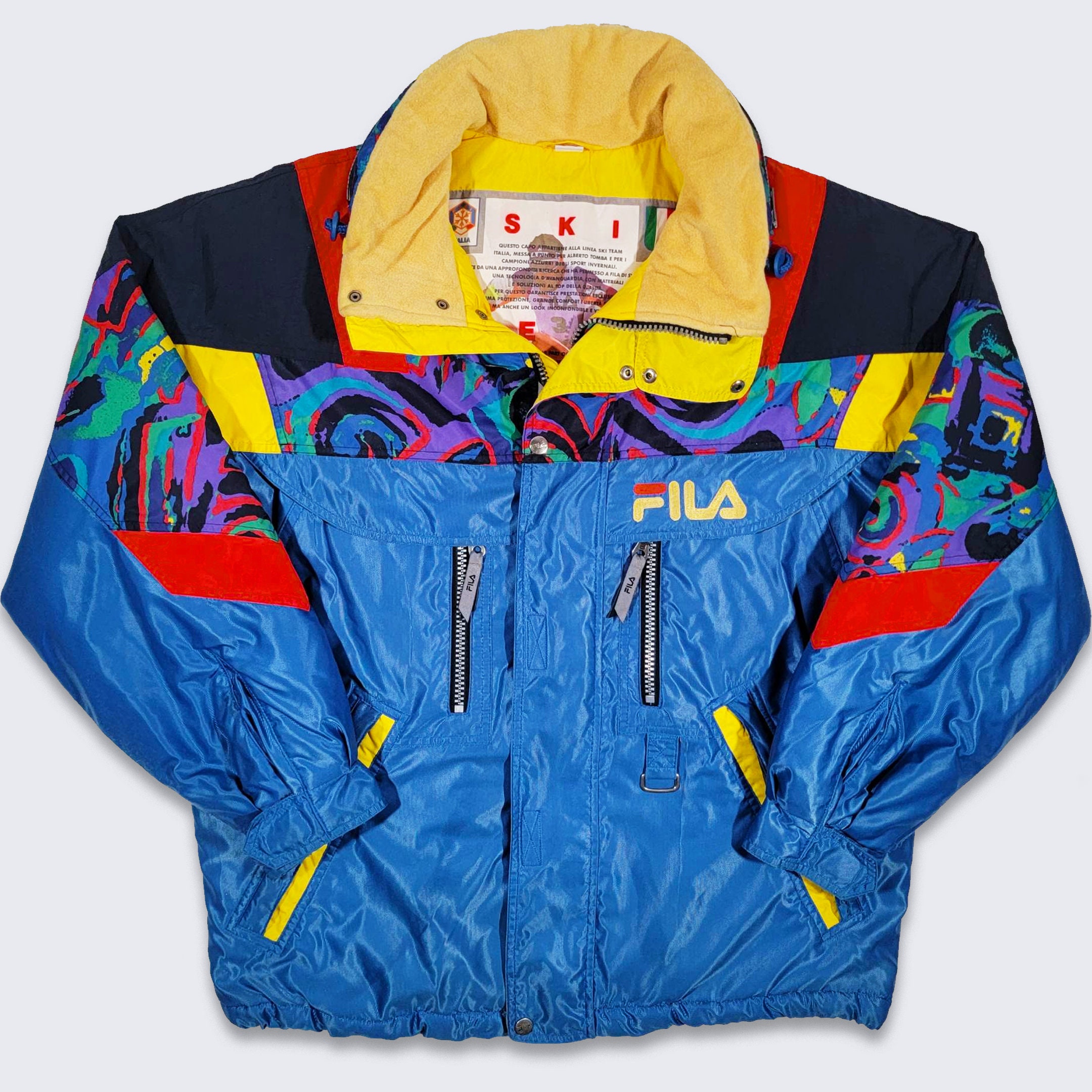 vintage boast multicolor nylon jacket cw