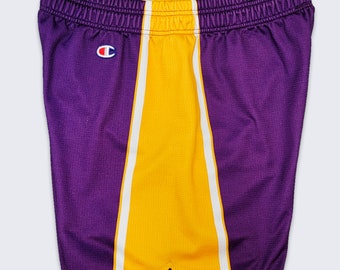 Los Angeles Lakers Vintage 90s Champion Basketball Shorts