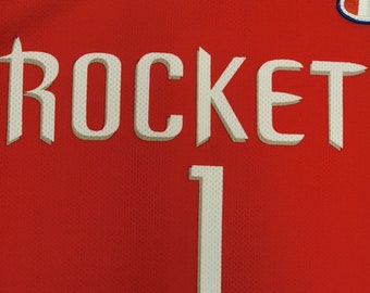 Vtg #1 TRACY McGRADY Houston Rockets NBA Reebok Authentic Jersey XL – XL3  VINTAGE CLOTHING