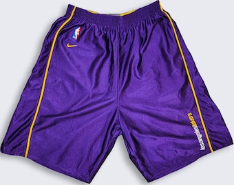 Los Angeles Lakers Vintage Nike Reversible Basketball Shorts