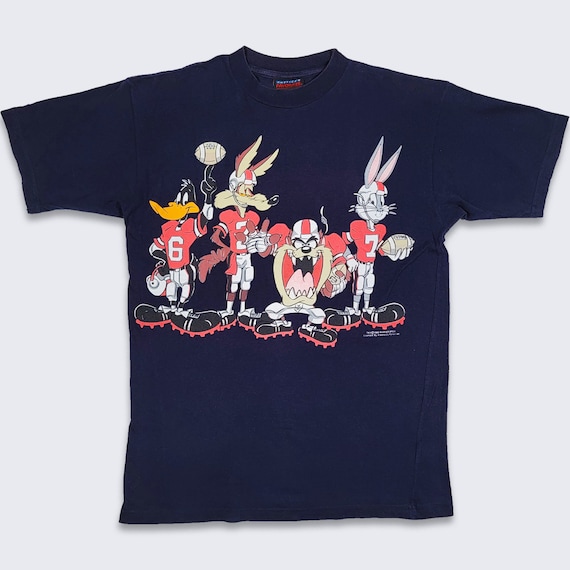 Blue looney sales tunes shirt