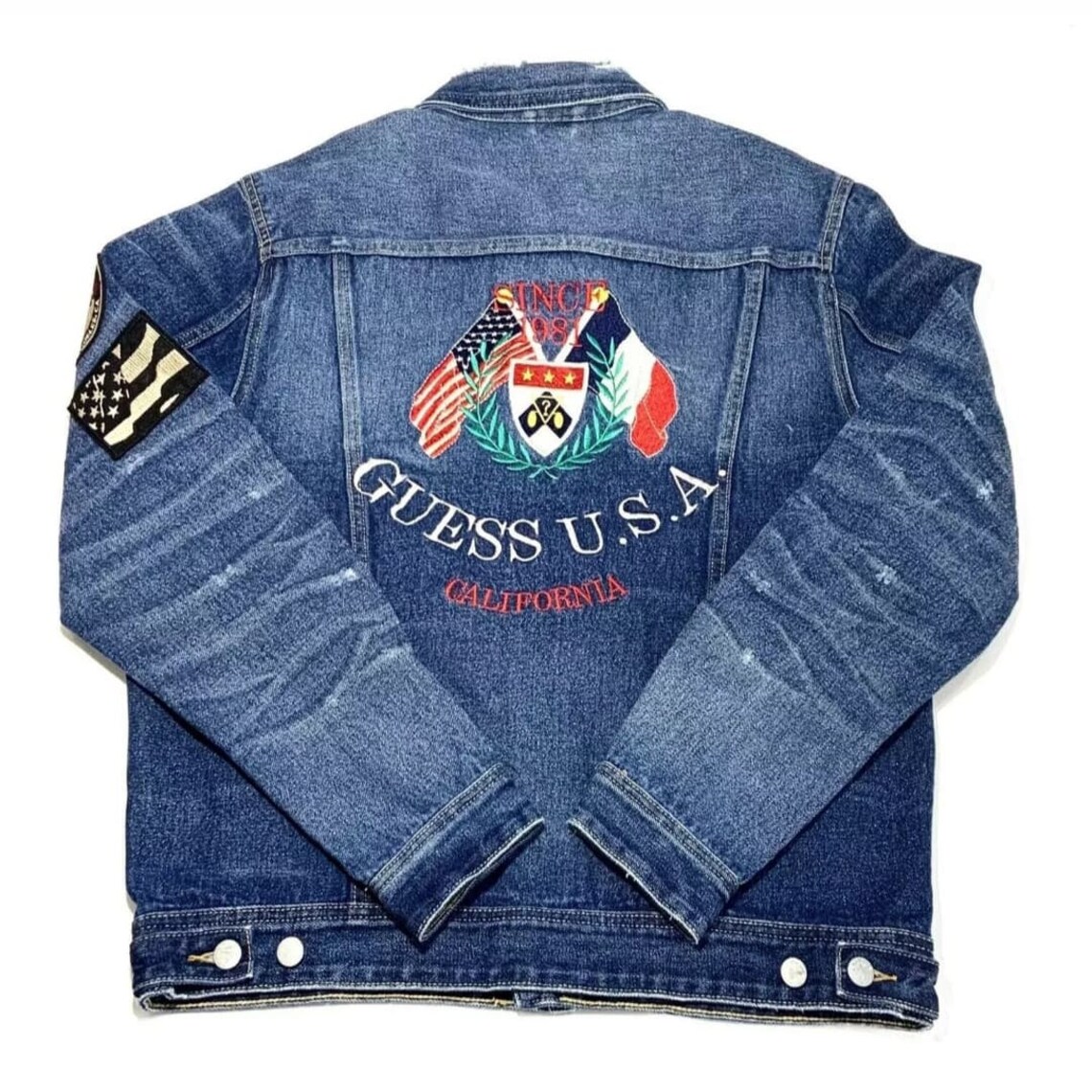 Guess Originals Denim Jean Jacket | Etsy