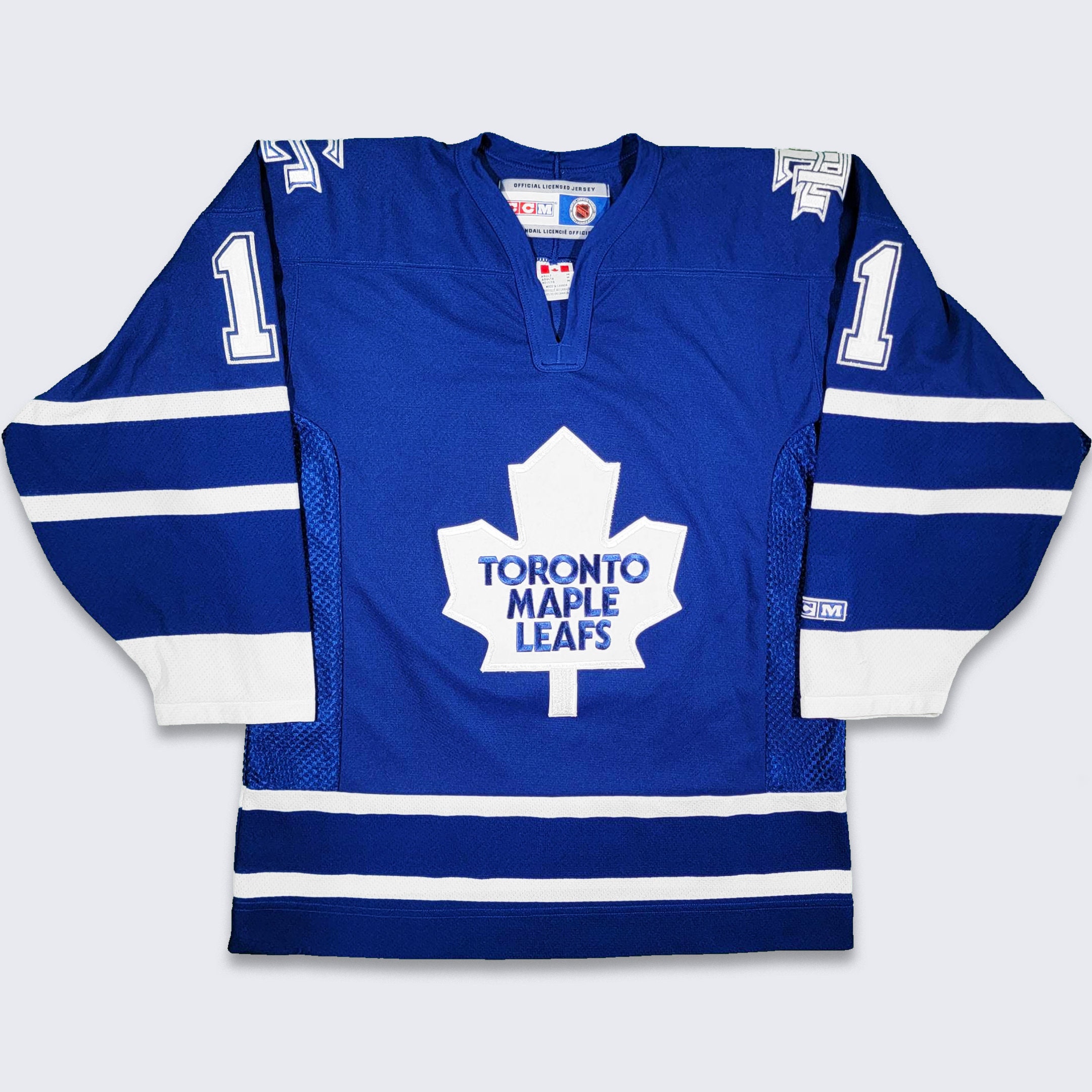 Vintage 90s Starter NHL Toronto Maple Leafs White Hockey Jersey