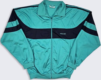 Adidas Vintage 90s Color Block Track Jacket