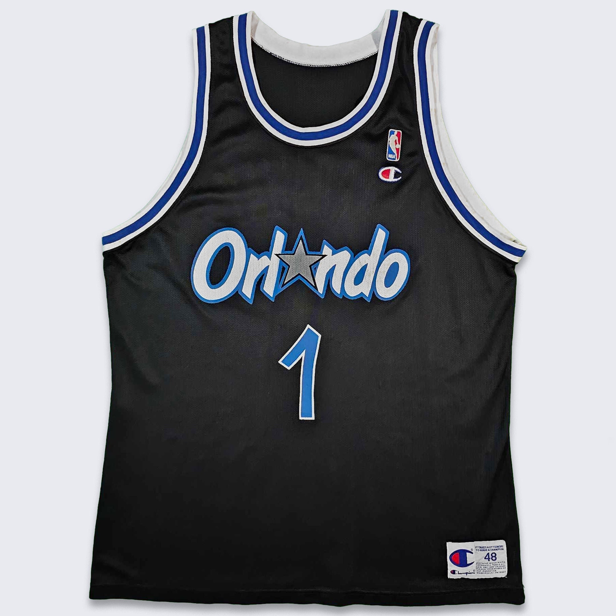 90's Penny Hardaway Orlando Magic Champion NBA Jersey Size 48