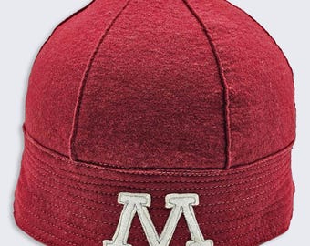 Minnesota Golden Gophers Vintage 60s Bucket Hat - Maroon Red Color Cap - Stitched On Logo - One Size Fits All - FREE SHIPPING
