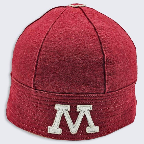 Minnesota Golden Gophers Vintage 60s Bucket Hat - Maroon Red Color Cap - Stitched On Logo - One Size Fits All - FREE SHIPPING