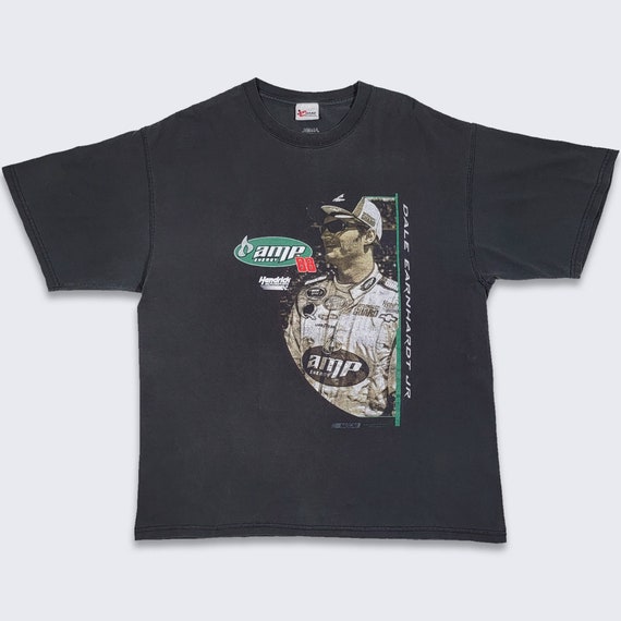 Dale Earnhardt Jr Amp Mt Dew NACAR Chase T-Shirt - Chase Authentics Black Tee - Men's Size Extra Large ( XL ) - Free SHIPPING