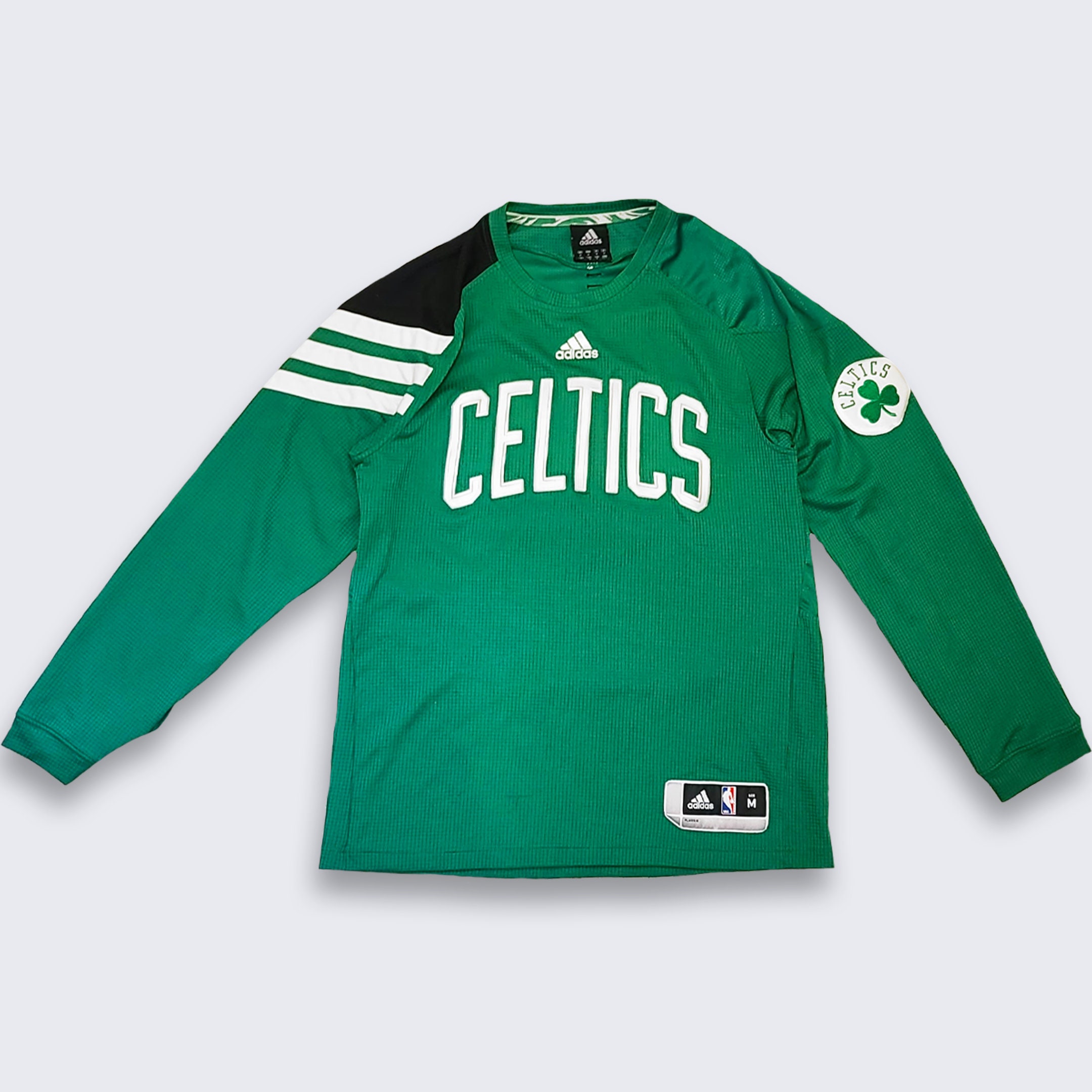 Women's NBA Boston Celtics Contrast Long Sleeve Crew