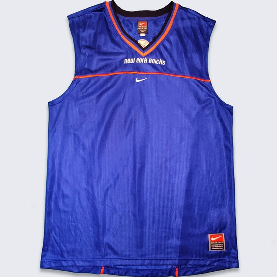 York Knicks Vintage Nike Warm up Basketball Jersey -