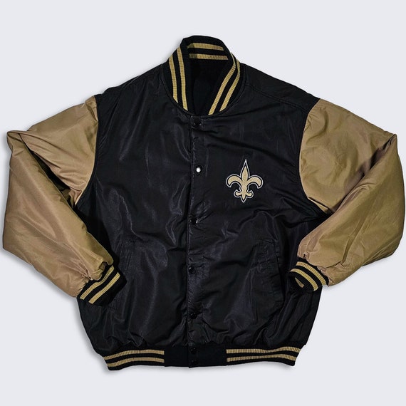 New Orleans Saints Vintage Carl Banks Reversible … - image 3