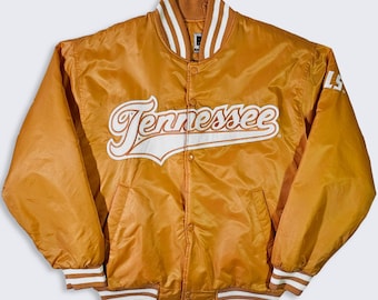 Tennessee Volunteers Vintage Y2K Starter Style Satin Bomber Jacket